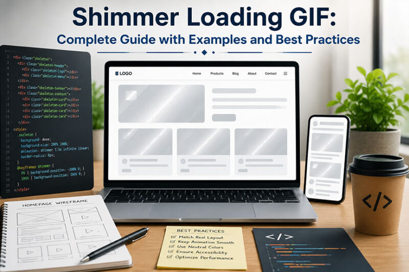Shimmer Loading GIF