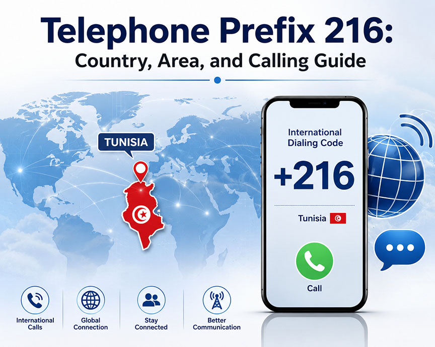 Telephone Prefix 216