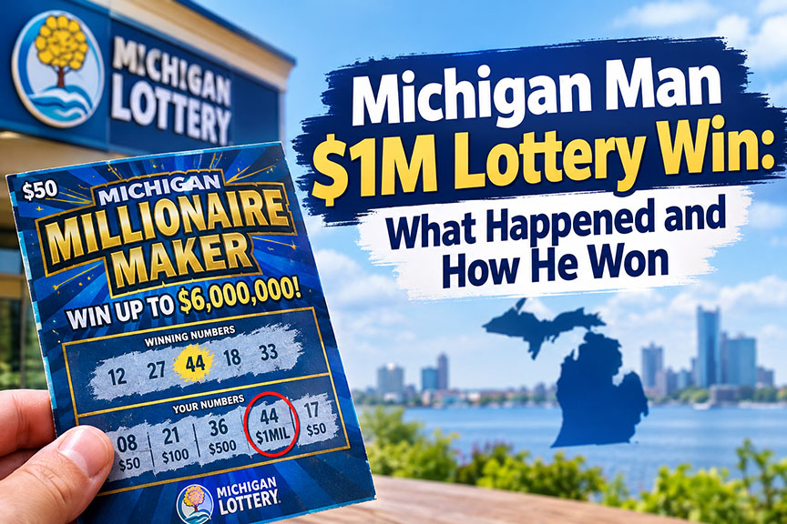 Michigan Man $1M Lottery Win